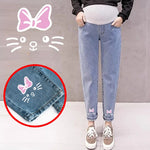 Charger l&#39;image dans la galerie, Pantalons de Grossesse - Jean de Grossesse

