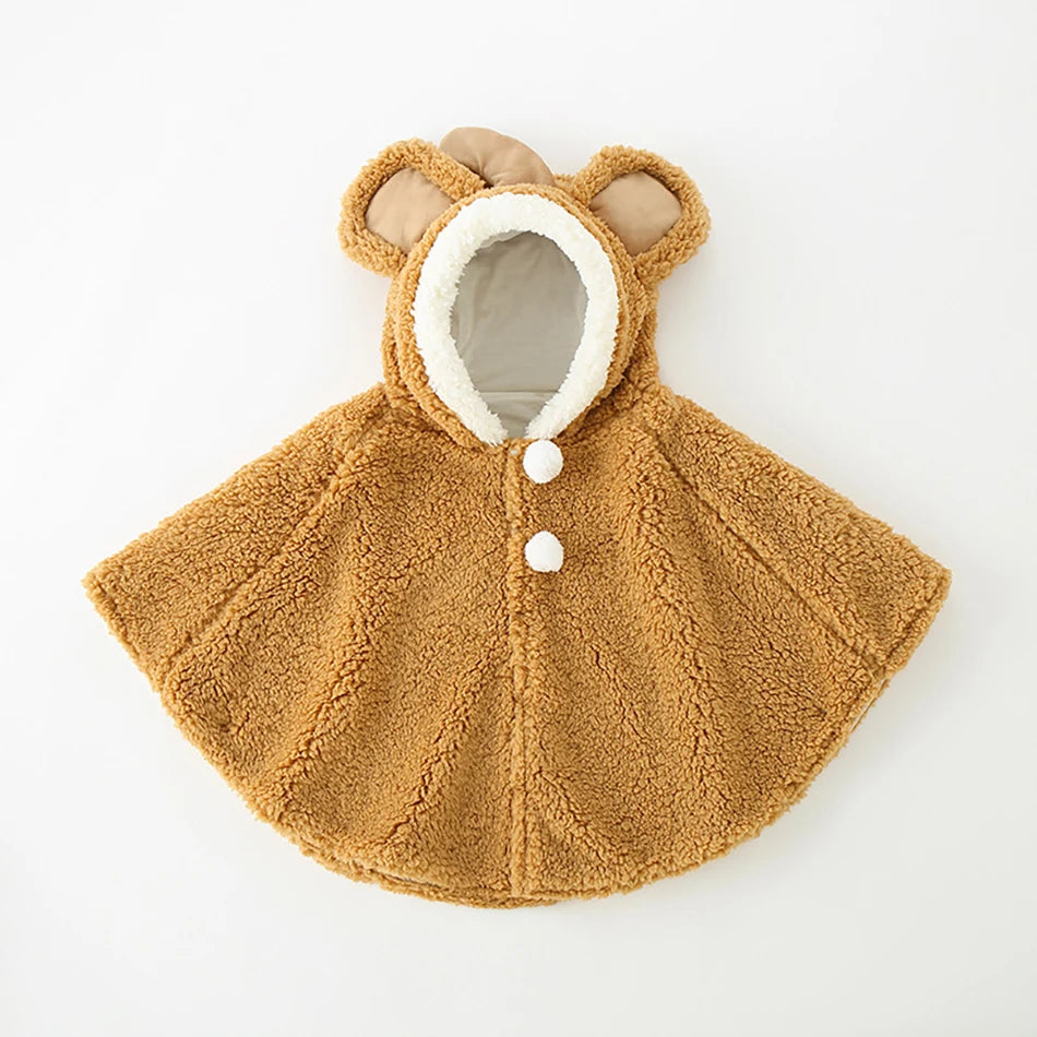 MOUABABY - Poncho Bébé Voiture - Manteau Chaud