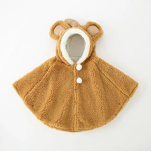 MOUABABY - Poncho Bébé Voiture - Manteau Chaud