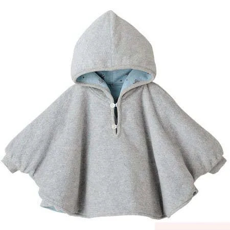 Poncho Bébé Voyage Gris