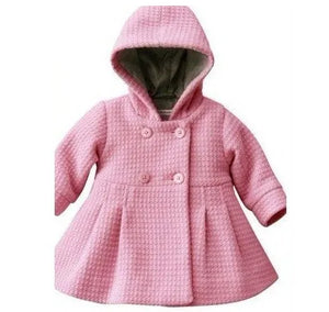 Poncho Bébé à Capuche pour Filles