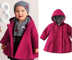 Charger l&#39;image dans la galerie, Poncho Bébé à Capuche pour Filles
