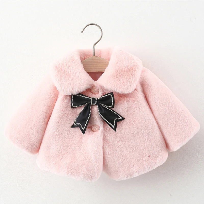 Poncho bébé voiture rose