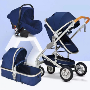 Poussette 3 en 1 - Poussette Bébé Pliante