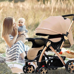Charger l&#39;image dans la galerie, Poussette Bébé Compacte avec Amortisseur de Chocs
