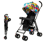 Charger l&#39;image dans la galerie, Poussette Bébé Portable et Pliable avec Parapluie de Voyage

