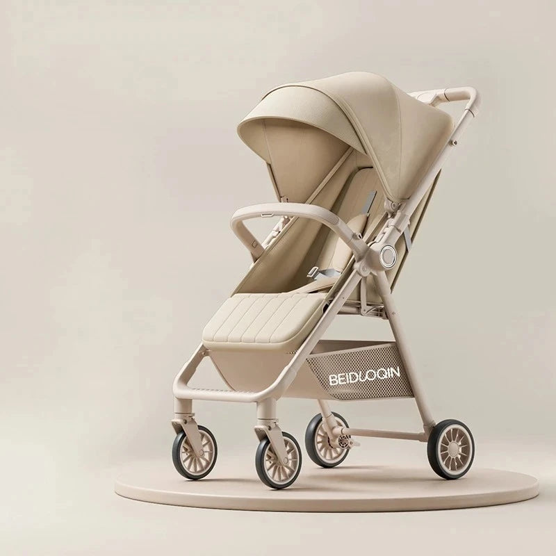 Poussette Canne Pliable avec Couchage Bidirectionnelle