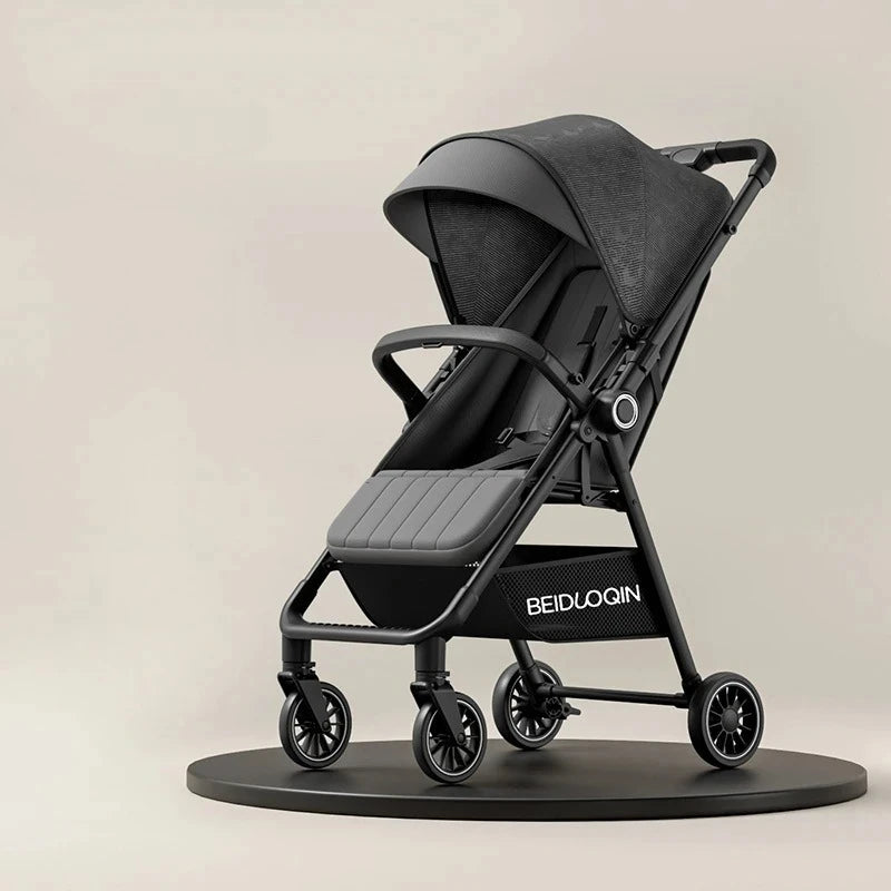 Poussette Canne Pliable avec Couchage Bidirectionnelle