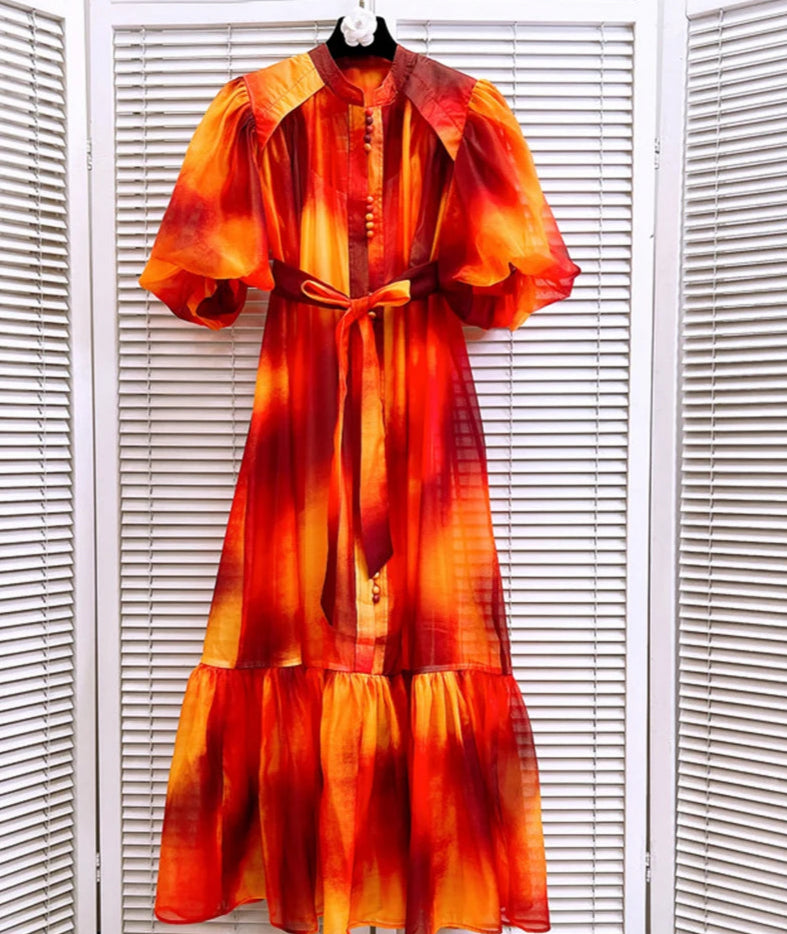 Robe Longue en Mousseline