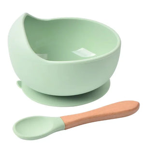 Assiette Bébé en Silicone Ventouse