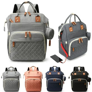 Sac à Langer - Sac à Dos Multifonction USB Etanche