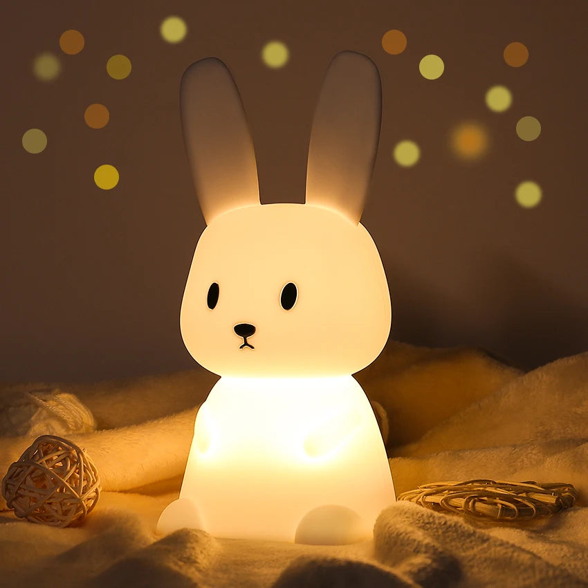 Veilleuse Lumineuse Bébé en Lapin