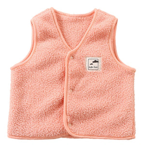 Veste d'Hiver Bebe - Gilet Hiver en Velours