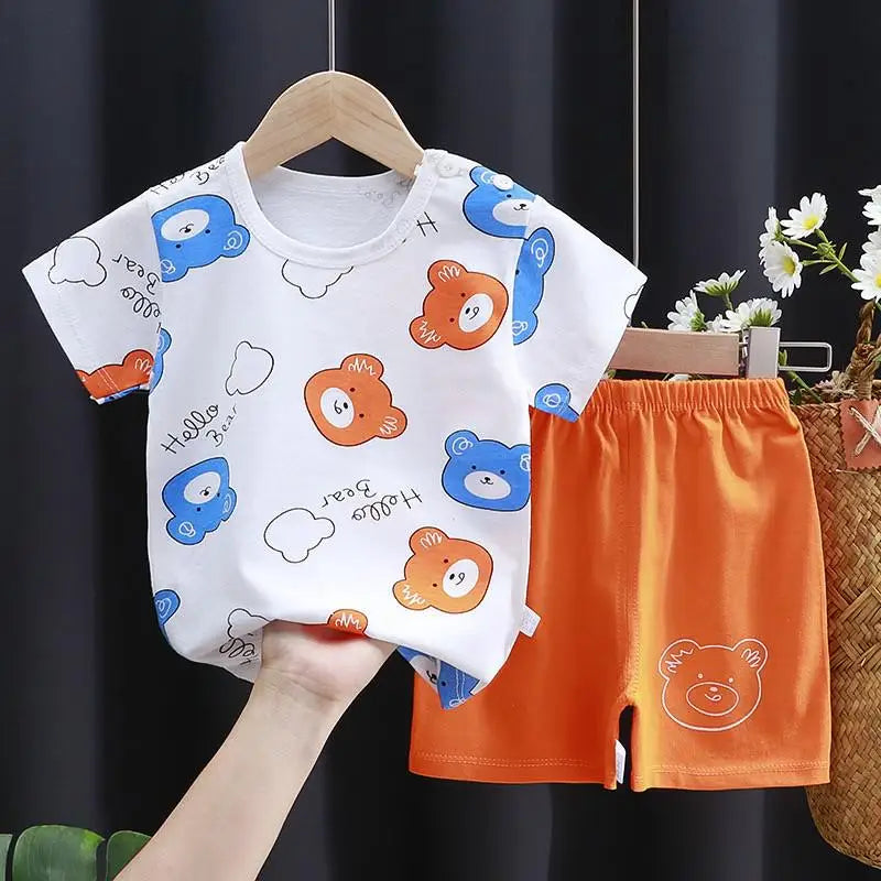 Vêtements pour Bébés - Ensemble Bébés Manches Courtes