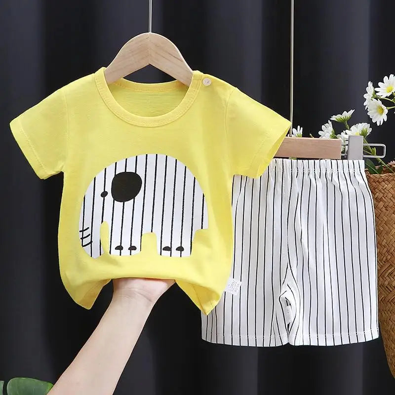 Vêtements pour Bébés - Ensemble Bébés Manches Courtes