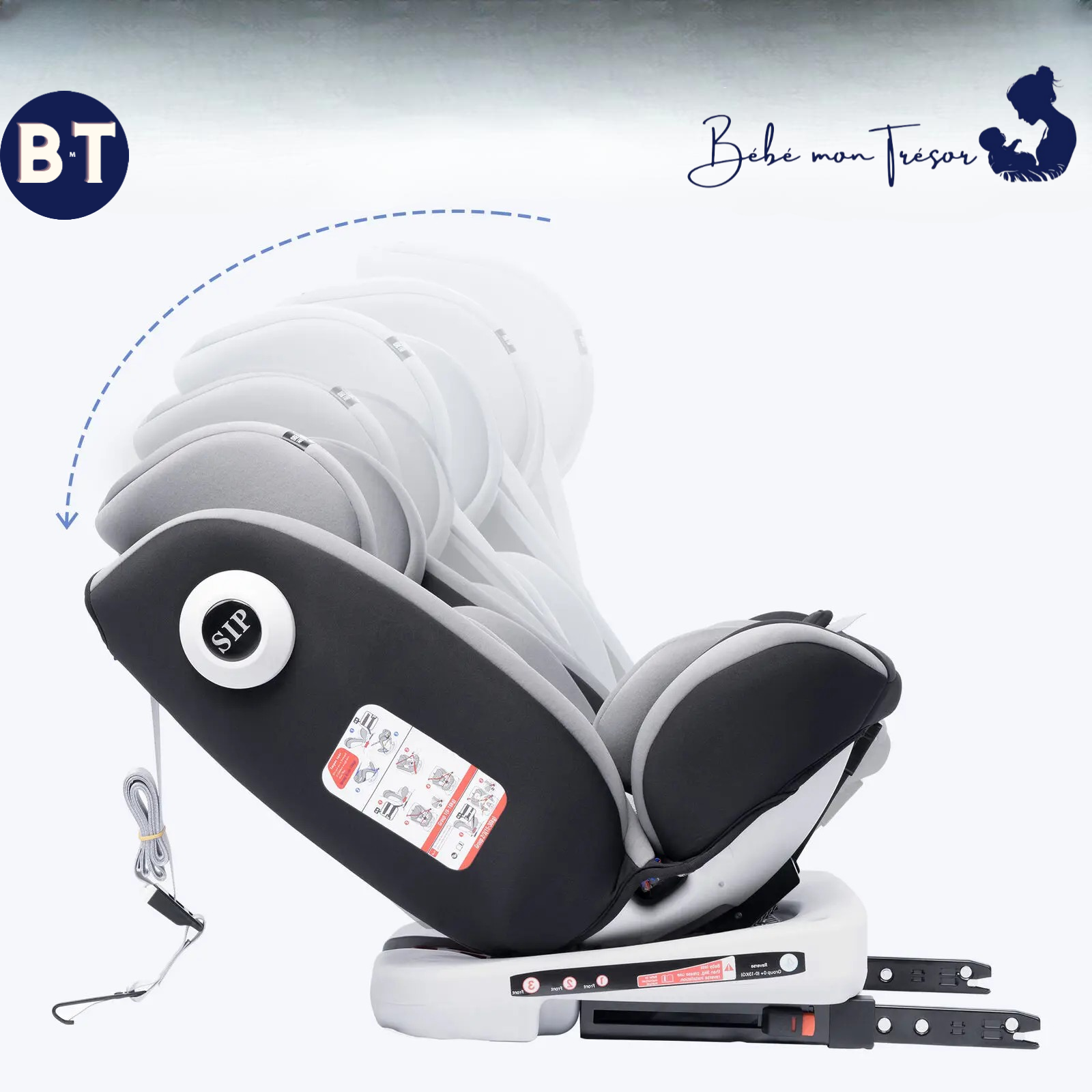 Siège Auto Bébé | Rotatif à 360°